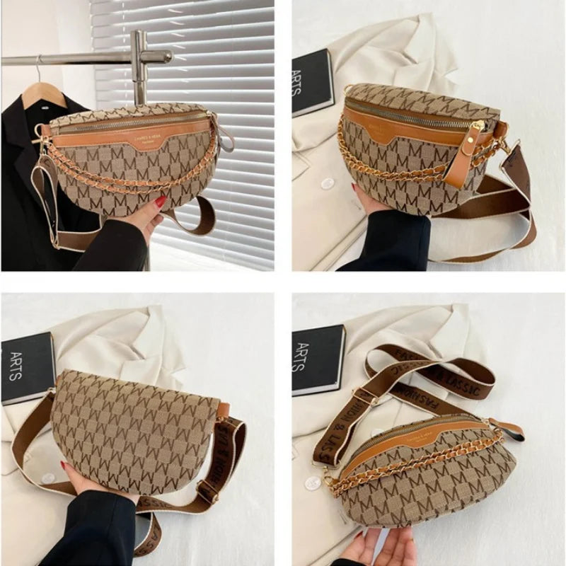 Crossbody Chest Bags All-match Pouch Bags for Women
